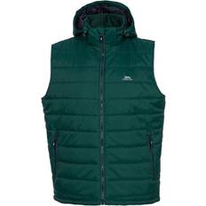 Trespass Franklyn Gilet Hoodie - Forest Green