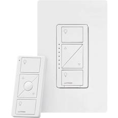 Lutron Caseta P-PKG1W-WH-R