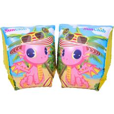 Sun Club Inflatable Pink Dragon Swimming Arm Floats 3-6 years