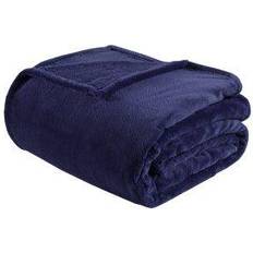 Twin XL Blankets Intelligent Design Microlight Plush Blankets Blue (233.68x172.72)