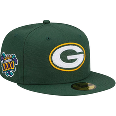 New Era Accessories New Era Bay Packers Patch Up Super Bowl XXXI 59FIFTY Fitted Hat - Green
