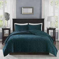 Queen Bedspreads Madison Park Harper Bedspread Turquoise (228.6x228.6cm)