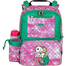 Vanntett Skolesekker Jeva Seahorse Unicorn Backpack - Pink