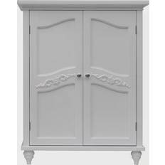 White Cabinets Elegant Home Fashions Vanessa Cabinet