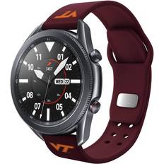 Smartwatch Strap on sale NCAA Virginia Tech Hokies Sports Band for Samsung Galaxy Watch 20mm