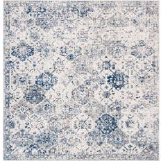 Safavieh Madison Collection Blue, White 120x120"