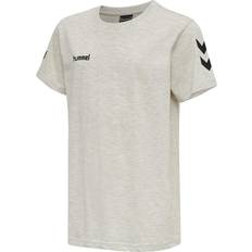 Hummel Go Kids Cotton Logo T-shirt - Egret Melange (203514-9158)
