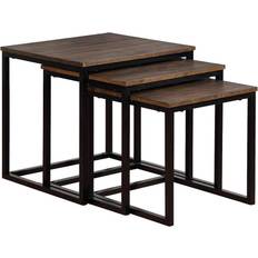 Nesting Tables Alaterre Furniture Arcadia Nesting Table 24x24"