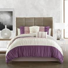 Chic Home Fay Bedspread Purple (233.68x228.6)