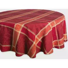 Tablecloths Design Imports Harvest Wheat Jacquard Tablecloth Orange (177.8x)