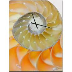 Design Art Oversized Coastal Metal Wall Clock Wall Clock 30"