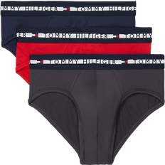 Tommy Hilfiger Briefs Men's Underwear Tommy Hilfiger Th Comfort + Brief 3-pack - Grey/Red/Navy