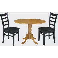 International Concepts Dual Dining Set 42x42" 3