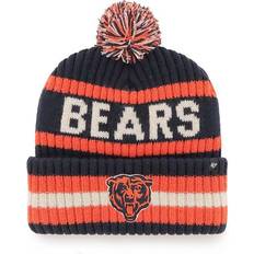 Sportswear Garment - Unisex Beanies '47 Chicago Bears Legacy Bering Cuffed Knit Hat with Pom Men - Navy