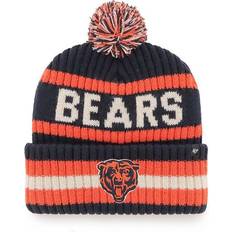 Men - Sportswear Garment Beanies '47 Chicago Bears Legacy Bering Cuffed Knit Hat with Pom Men - Navy