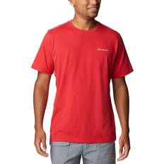 Red T-shirts Columbia Thistletown Hills Short Sleeve T-shirt - Mountain Red