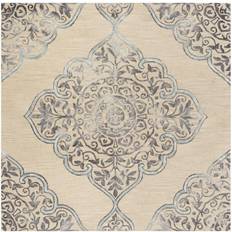 Safavieh Dip Dye Collection Blue, Beige 84x84"