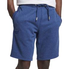 Superdry Vintage Logo Jersey Shorts - Bright Blue Marl