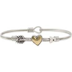 Luca + Danni Follow Your Heart Bangle Bracelet - Silver/Gold