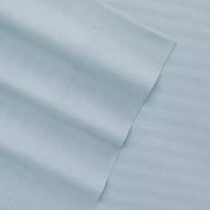 Home Collection Embossed Bed Sheet Blue (259.08x228.6)