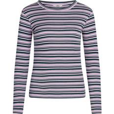 Mads Nørgaard 2x2 Cotton Stripe Tuba Top - Lavendula/Magical Forest