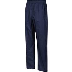 L Rain Pants Regatta Men's Pack-It Waterproof Overtrousers - Navy