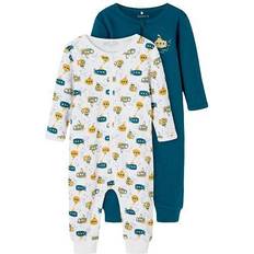 Name It Zip Nightsuit 2-pack - Legion Blue (13192809)