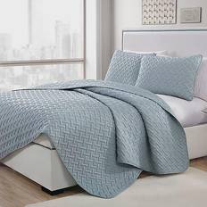 Textiles VCNY Home Nina Quilts Blue (228.6x228.6)