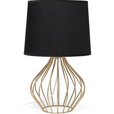 Simple Designs Geometrically Wired Table Lamp 19.8"