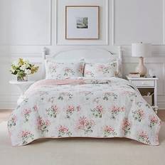 Queen Quilts Laura Ashley Honeysuckle Quilts Pink (228.6x228.6)