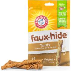 Arm & Hammer Faux-Hide Twists Original Chicken Flavor Dog Dental Chews 12 pcs