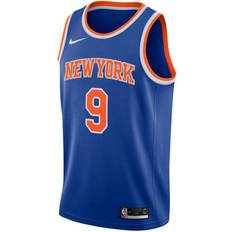 Basketball - NBA Game Jerseys Nike RJ Barrett New York Knicks Blue Swingman Jersey