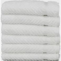 Linum Home Textiles Herringbone Dishcloth White (33.02x33.02)