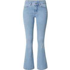 Dr. Denim Macy Super Skinny Flared Jeans - Mid Wash