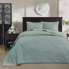 Madison Park Quebec Bedspread Green (299.72x)