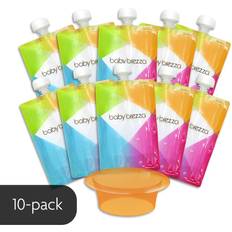 Baby Brezza Baby Food Containers & Milk Powder Dispensers Baby Brezza Reusable Baby Food Pouches 10-pack