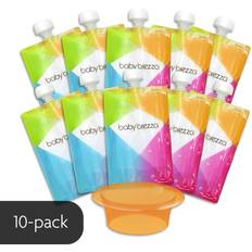 Baby Brezza Reusable Baby Food Pouches 10-pack