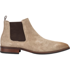 Beige - Men Chelsea Boots Vintage Foundry Co Roberto - Taupe