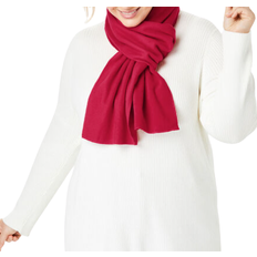 Woman Within Fleece Scarf - Classic Red