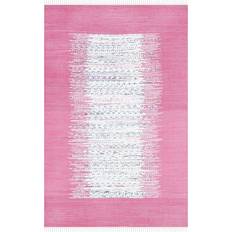 Safavieh Montauk Collection Pink, Beige 60x96"