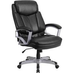 Black - Neck Rest Furniture Flash Furniture Hercules Office Chair 49.5"