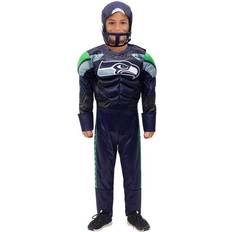 Around the World Costumes College Navy Seattle Seahawks Game Day Costume