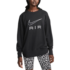 Nike Air Fleece Crew Sweatshirt Women's - Black/White