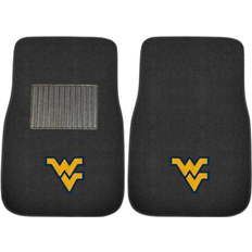 Fanmats West Virginia University Carpet Embroidered Car Mat (2 Pack)