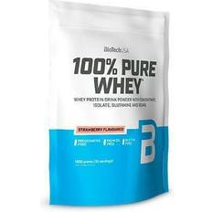 BioTech 100% Pure Whey Protein Strawberry 454g