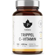 C-vitaminer Vitaminer & Mineraler Pureness Triple C-Vitamin 120 st
