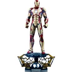 Action Figures Hot Toys Iron Man 3 Action Figure 1/4 Iron Man Mark XLII Deluxe Version 49 cm