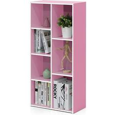 Furinno 7-Cube Reversible Book Shelf 41.7"