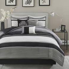 Madison Park Blaire Bed Linen Gray (264.16x233.68)