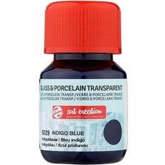 Glassmaling Glass & Porcelain Transparent 30ml Indigo Blue